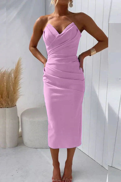 Florence - Backless Midi Dress