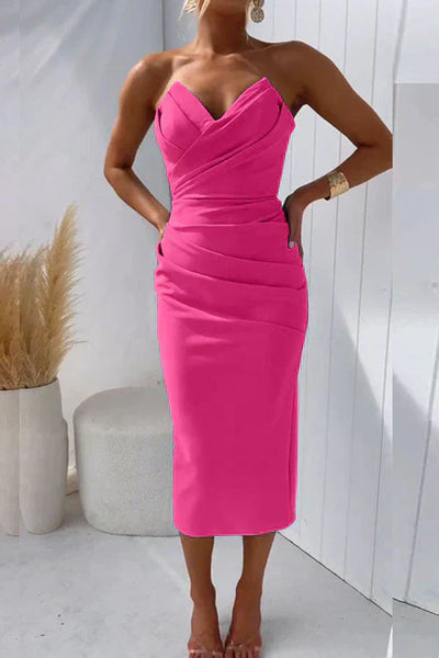 Florence - Backless Midi Dress
