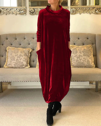 Iris - Velvet Winter Dress