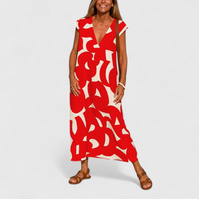 MIRAVELYN – SOPHISTICATED MAXI DRESS