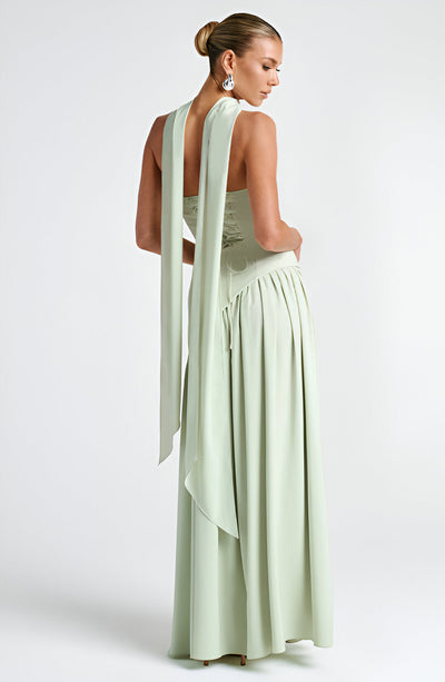 LOTTIE – RADIANT STRAPLESS EVENING GOWN