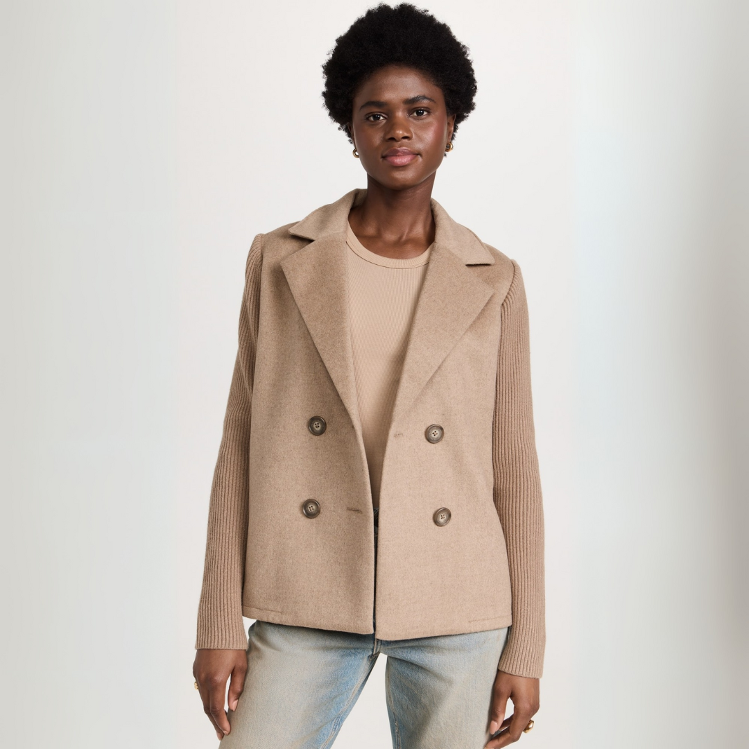 Helen- Knitted Blazer Coat