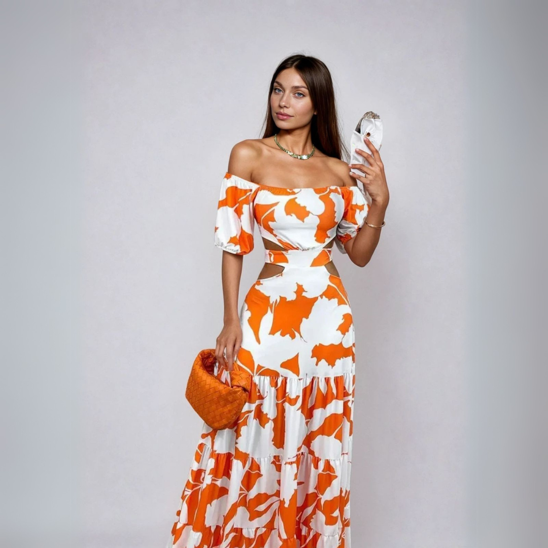 Stella - Long, Tight Dress, Handcrafted