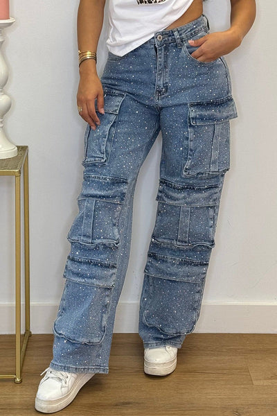 AVRIELLE – HIGH-WAISTED WIDE-LEG JEANS FOR WOMEN