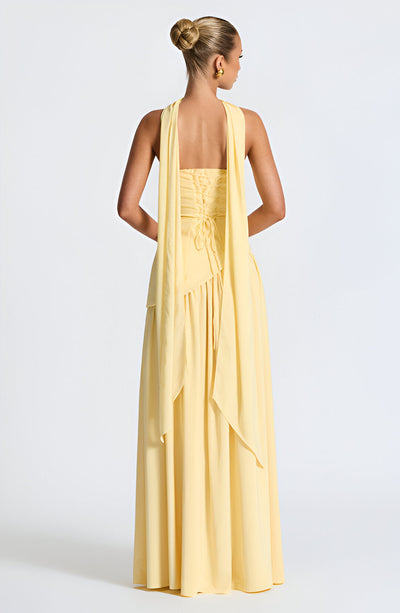 LOTTIE – RADIANT STRAPLESS EVENING GOWN