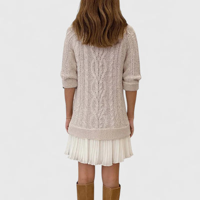 Faerelune- Elegant Sweater Dress