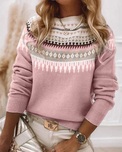 Isabelle - Nordic Elegance Knitted Sweater