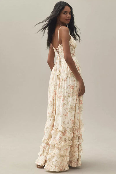 Alira - Elegant Floral Summer Dress