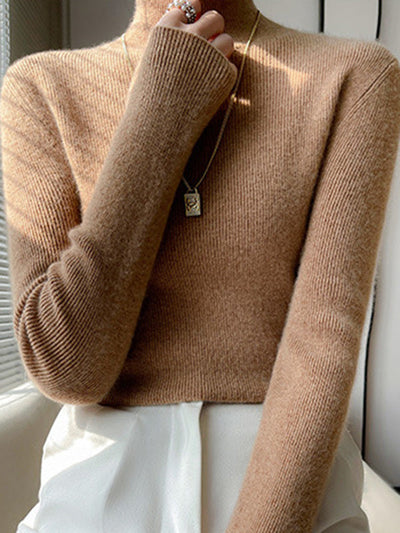 Adriana - Soft Knit Turtleneck Sweater