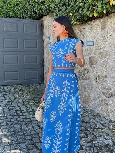 AURENELLE – CECILIA FLOWY SUMMER SET
