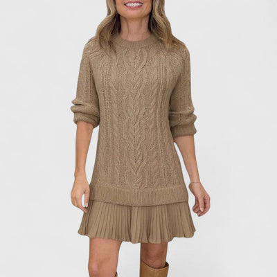 Faerelune- Elegant Sweater Dress