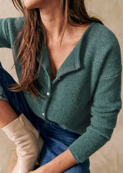 BRISLEY - HERITAGE COZY KNIT CARDIGAN