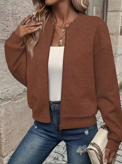 Seraphina – Spring Zipper Jacket