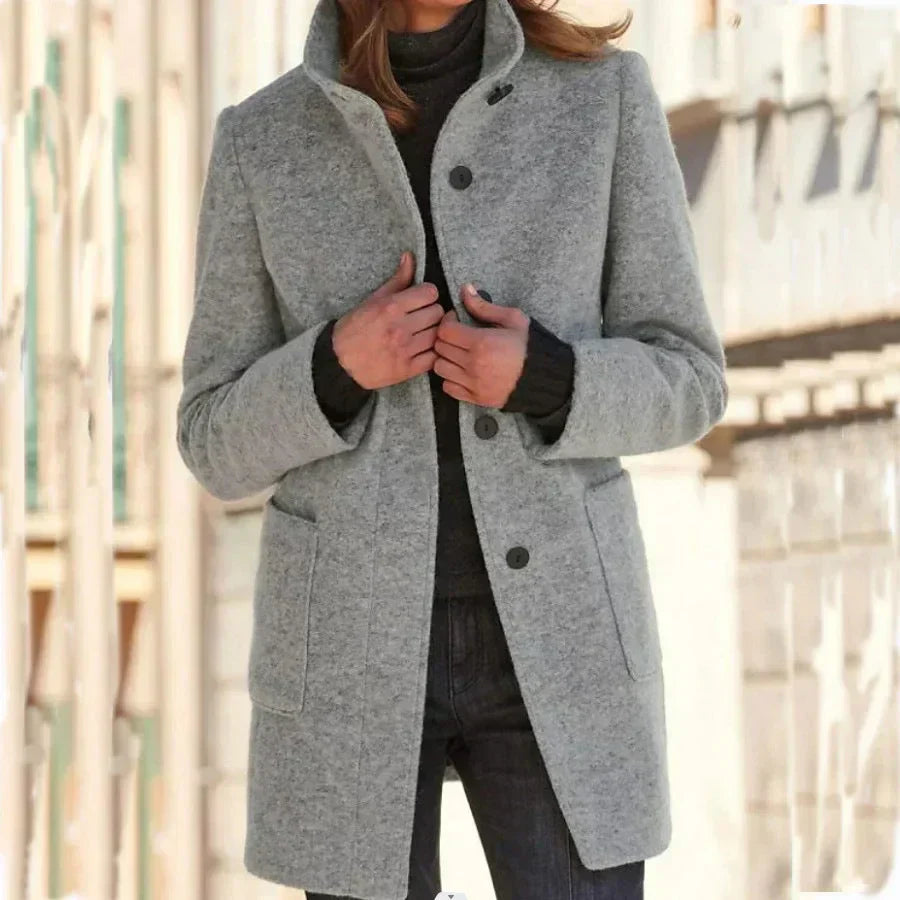 Janny - Sleek Windbreaker Coat