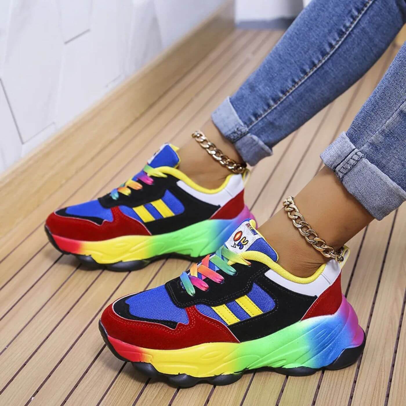 Tessa - Colorful Orthopedic Sneakers for Comfort and Style