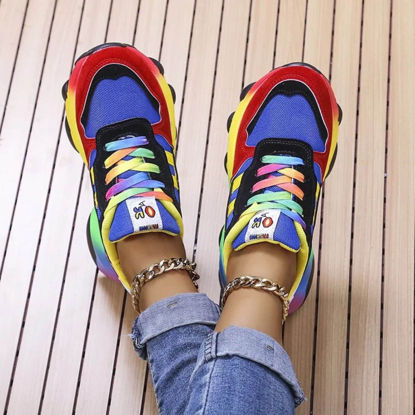 Tessa - Colorful Orthopedic Sneakers for Comfort and Style