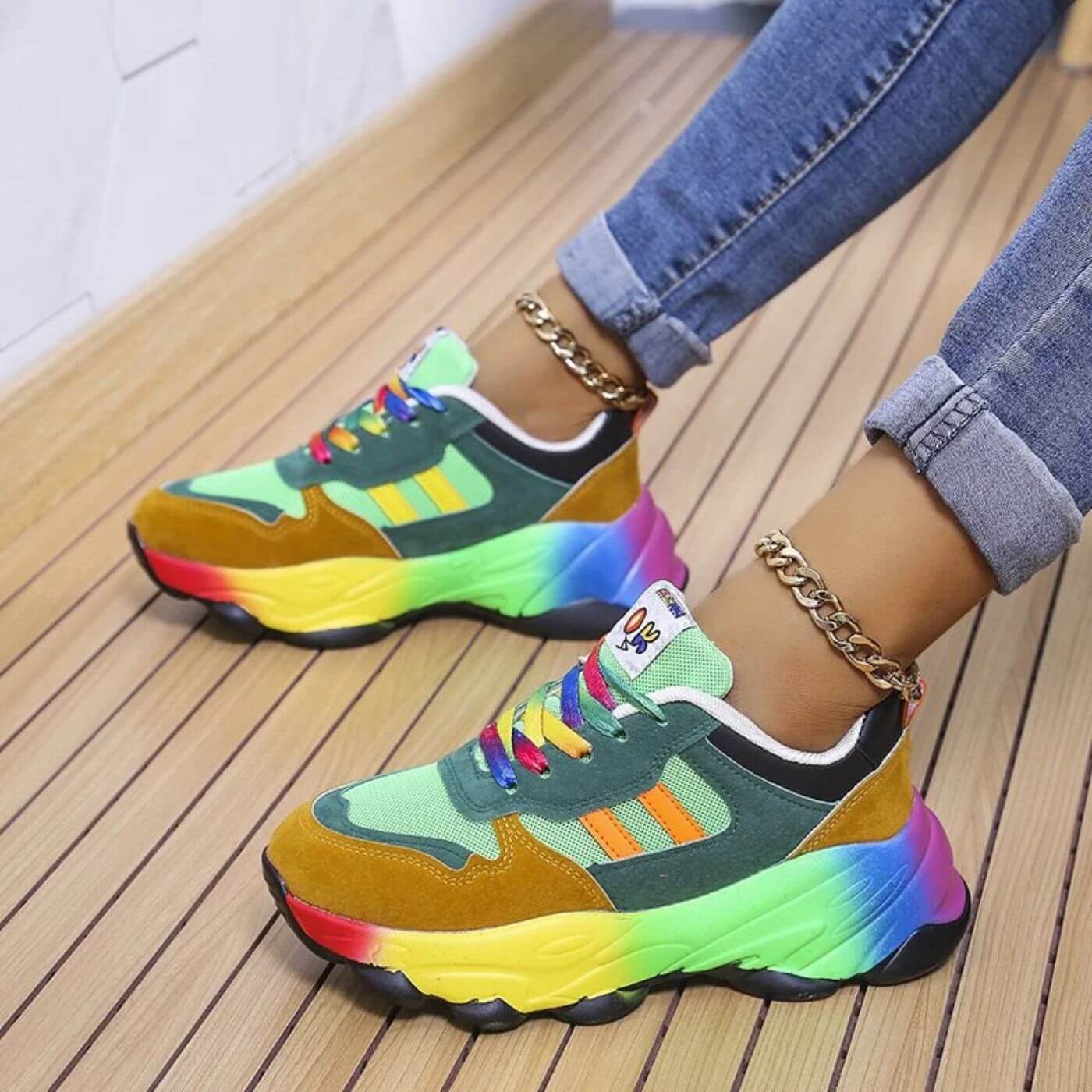 Tessa - Colorful Orthopedic Sneakers for Comfort and Style