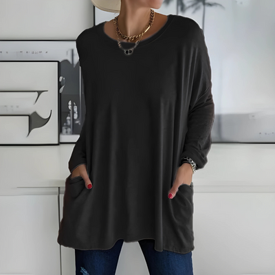 Sabrina - Relaxed Pocket Knit Sweater