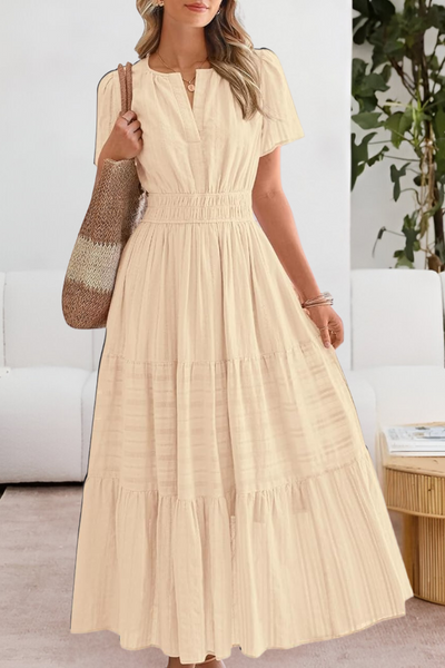 THESSALY – BREEZY BOHO DRESS WITH FLOWY CHARM
