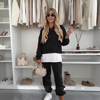 THALIRYN – HOODED CASUAL SWEATSHIRT SET