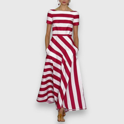 Lorie – Sophisticated Striped Dress