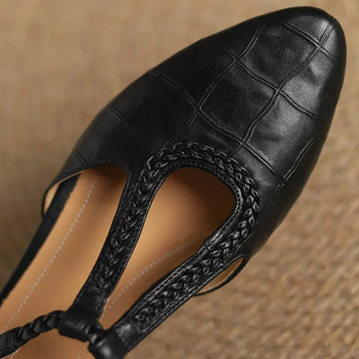 AZARIENNE – KEPA LEATHER MARY JANES