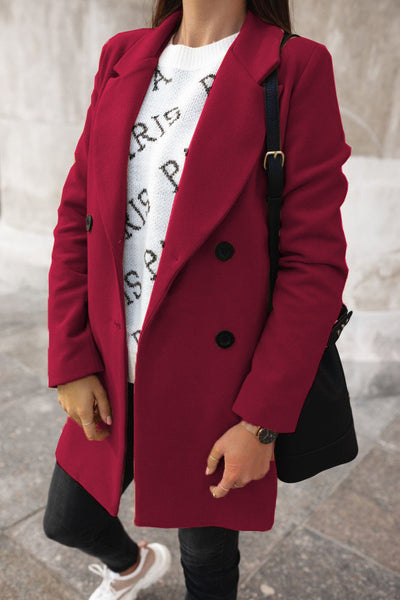 Teresa - Elegant Lapel Coat