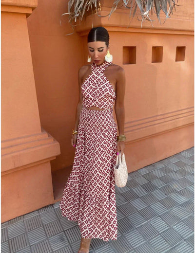 AURYSTRA – SCULPTED ELEGANCE OFF-SHOULDER DRESS