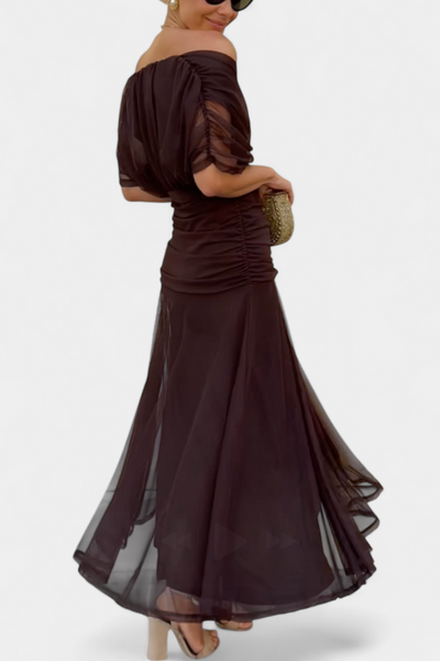 SYLTHERA – ELEGANT WOMEN’S ROMANTIC LONG FLORAL DRESS