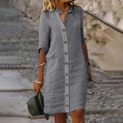 Bryn - Stylish Short Dress With Tummy Coverage