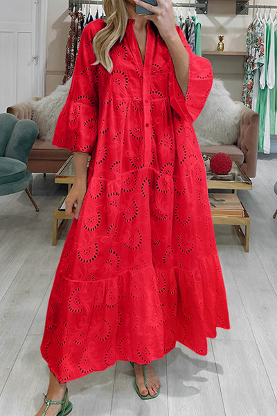 FIORELLA – LACE MAXI DRESS