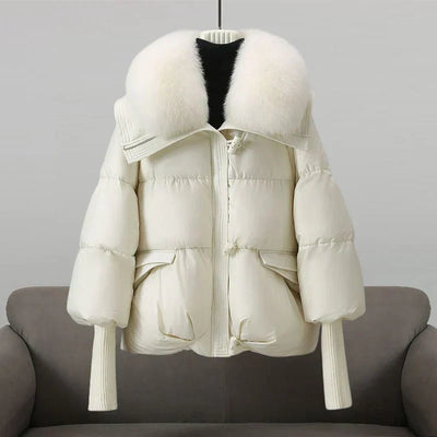 Monika - The Elegant Faux Fur Coat