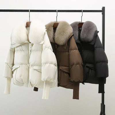 Monika - The Elegant Faux Fur Coat