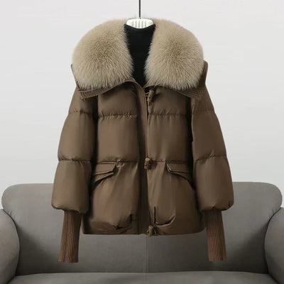 Monika - The Elegant Faux Fur Coat
