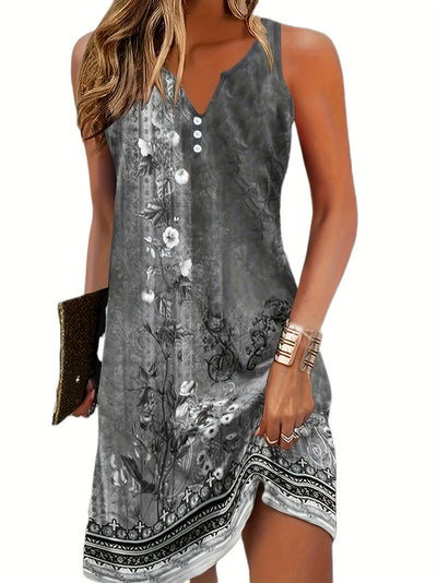 Dahlia – Sleeveless Comfortable Mini Dress