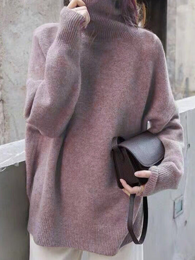 Heather - Cozy Turtleneck Sweater