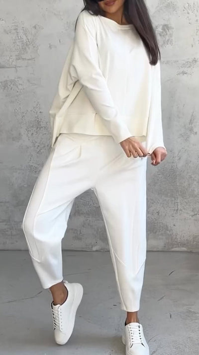 AVRA – COSY TWO-PIECE SET (SORT)