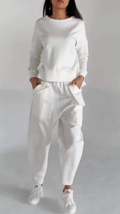 AVRA – COSY TWO-PIECE SET (SORT)